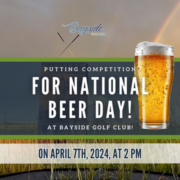 Putting Competition for National Beer Day!