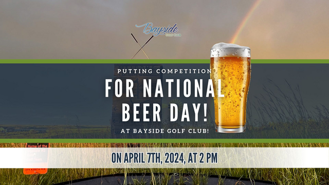 Putting Competition for National Beer Day!